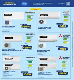 Anteprima del volantino Euronics volantino Acquista a rate senza busta paga valido a partire dal 23.04.2026 | Pagina: 22 | Prodotti: Climatizzatore, Deumidificatore, Samsung