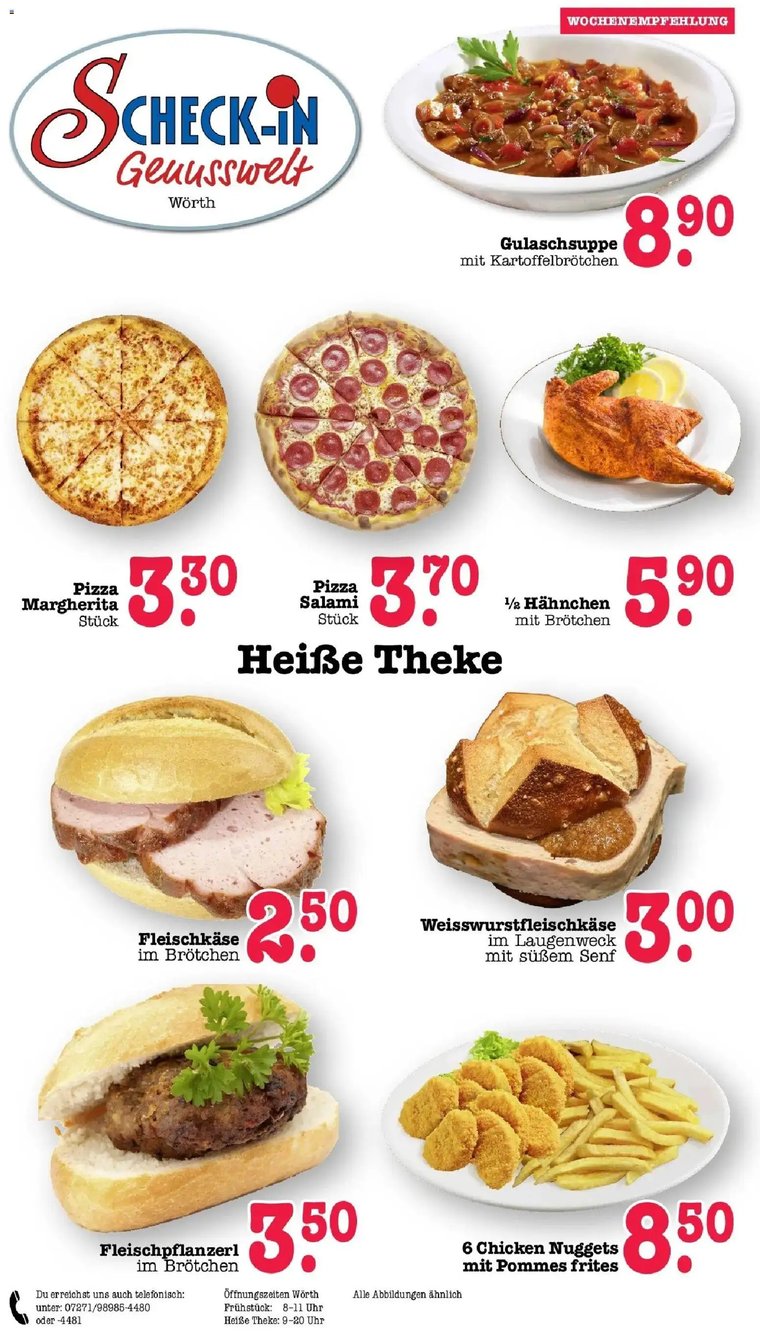 Marktkauf Prospekt Wörth Am Rhein (ab 19.10.2026) » Angebote online | Seite: 18 | Produkte: Theke, Pommes, Pommes frites, Uhr