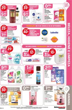 Pré-visualização Intermarché Folheto Mini válido de 11.06.2026 | Página: 7 | Produtos: Shampoo, Base, Detergente, Limpa móveis