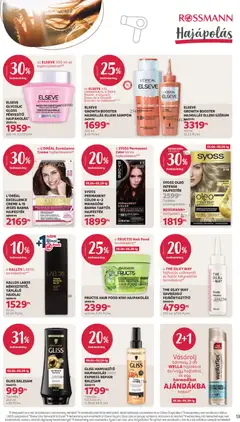 ELSEVE GROWTH BOOSTER HAJHULLÁS ELLENI SZÉRUM, Anti-hair loss serum. 102 ml - amely érvényes a következő dátumtól: 04.05.2026 | Oldal: 15