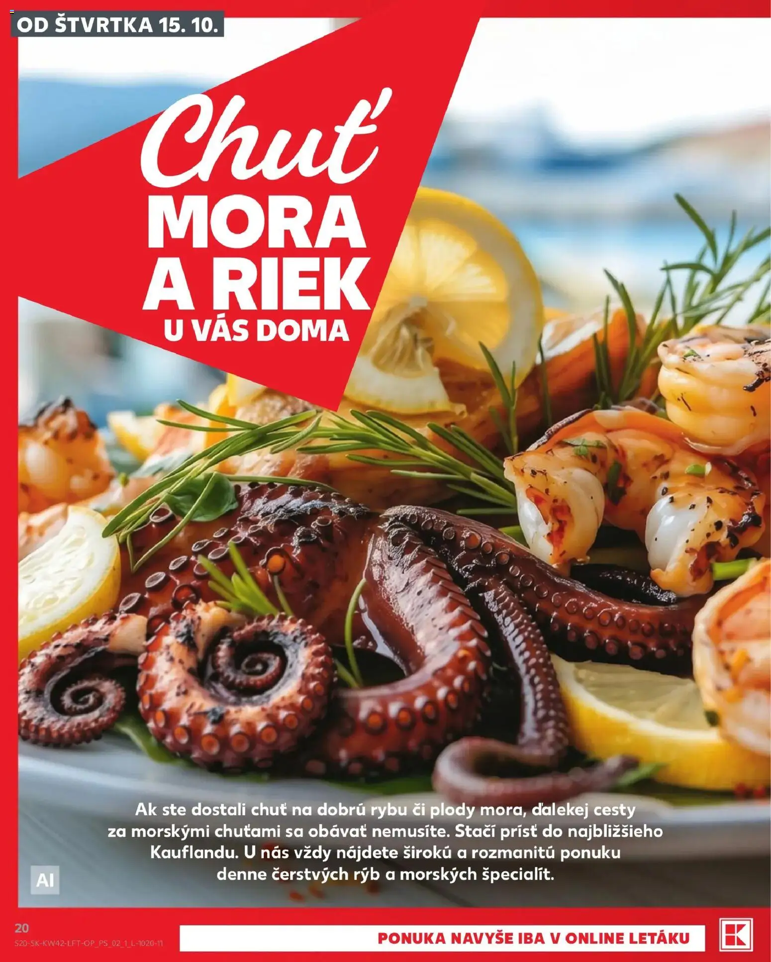 Nové Kaufland akcie – leták je platný od 15.10.2026 | Strana: 20