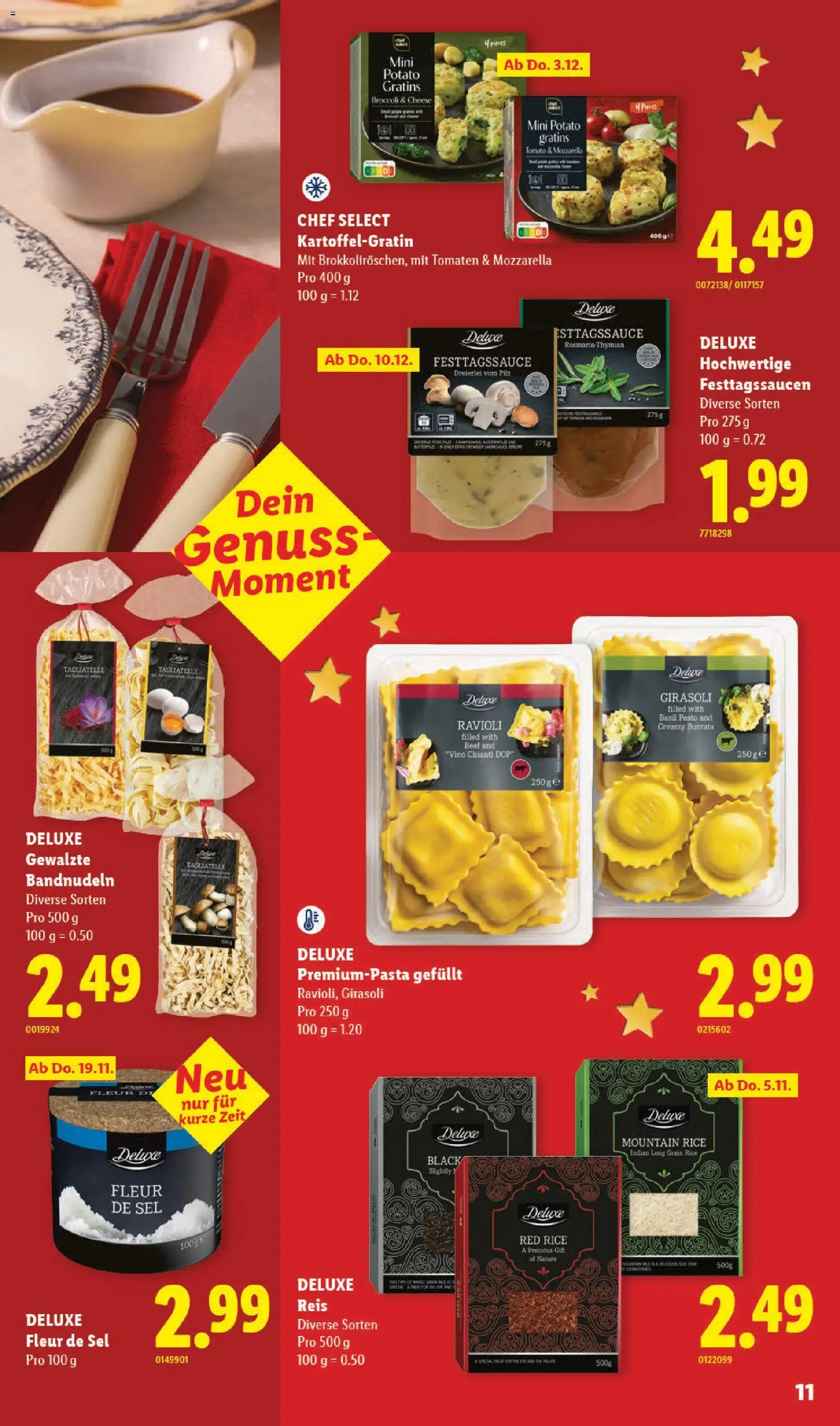 Lidl aktionen Festliche Spezialitäten – gültig ab 29.10.2026 | Seite: 11