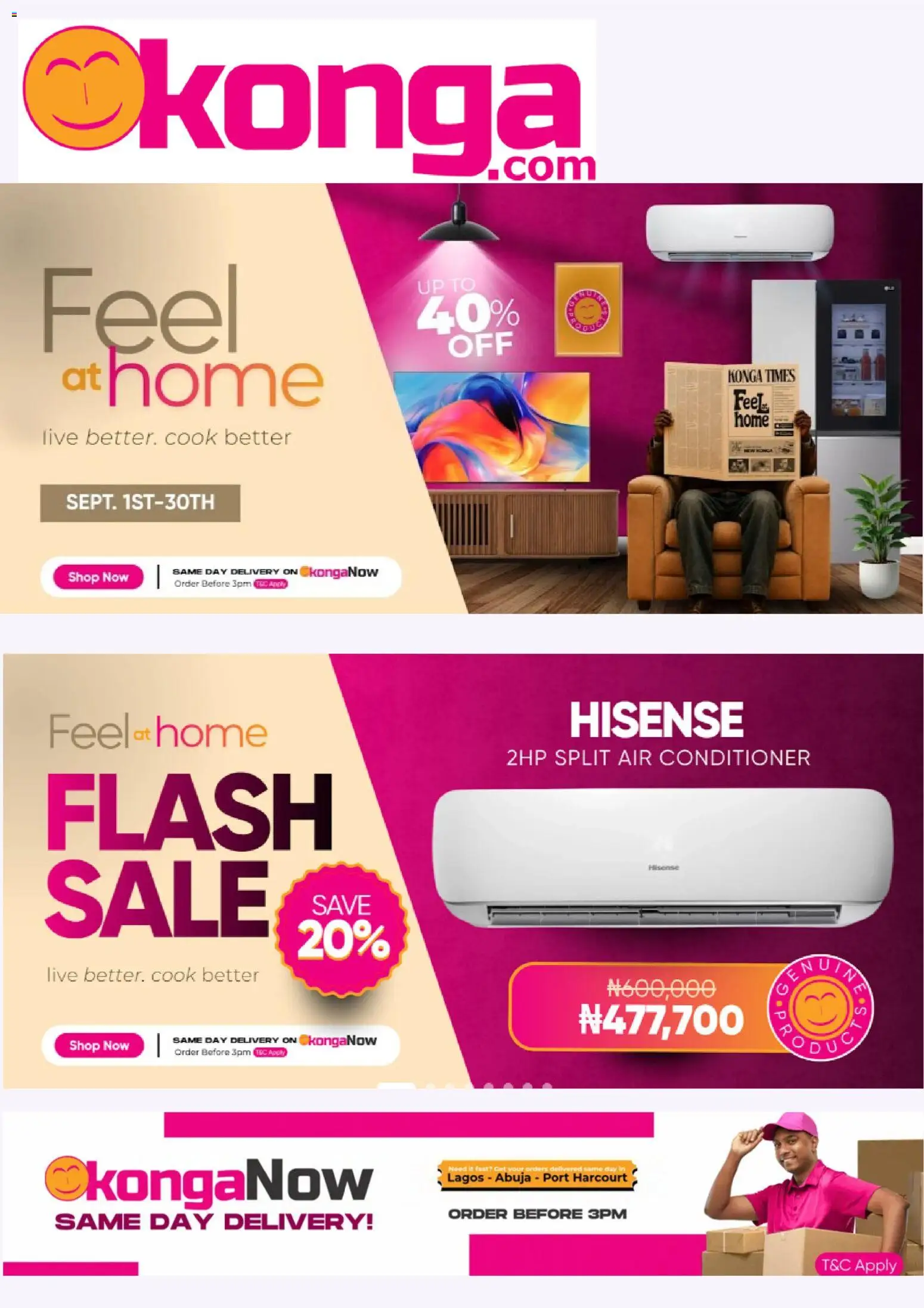Konga Catalogue valid from 08/09/2026 | Page: 1