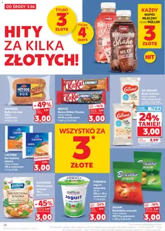 Pogląd oferty "Kaufland gazetka" - ważna od 03.06.2026 | Strona: 28 | Produkty: Ser topiony, Baton, Jogurt, Rurki waflowe