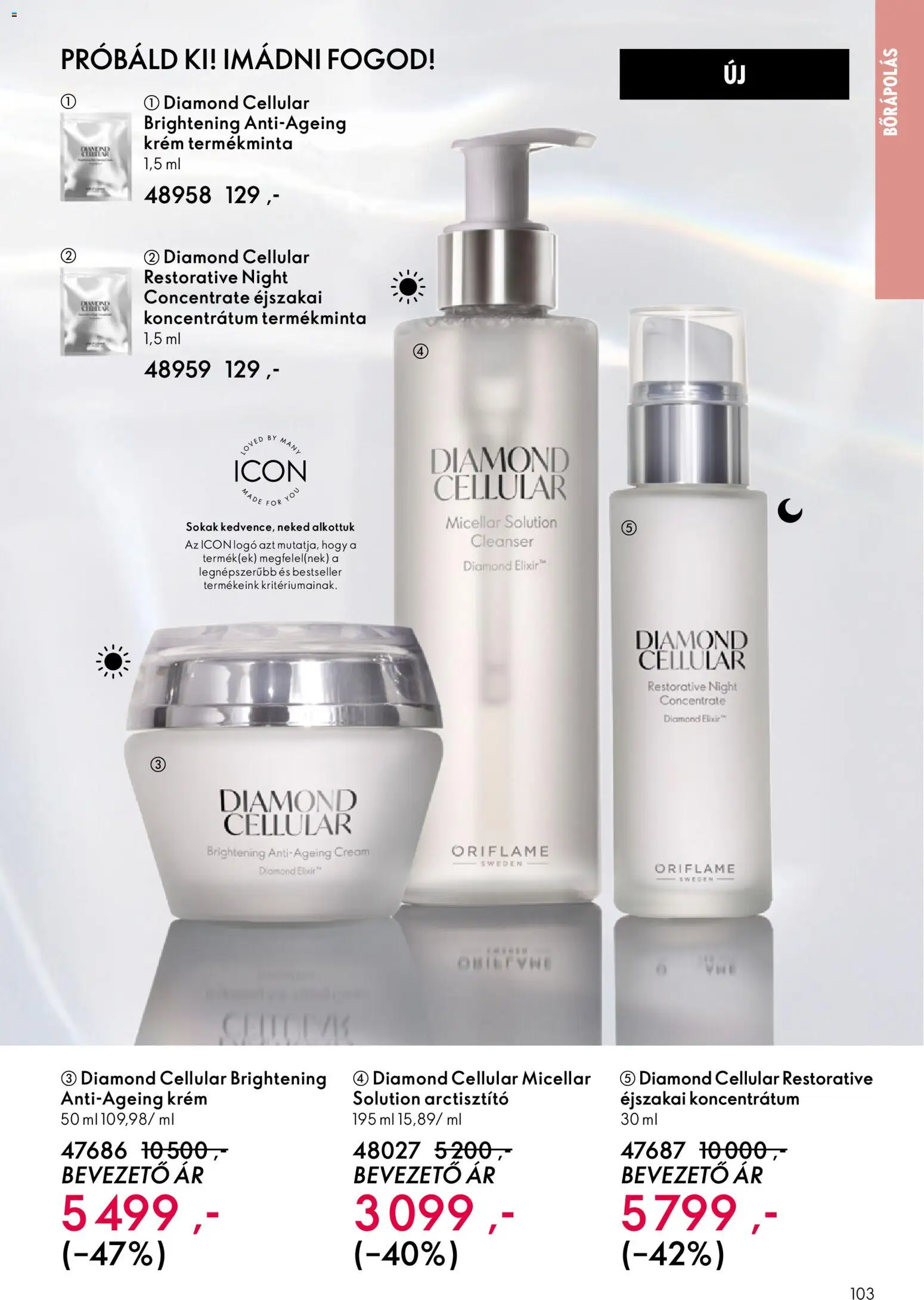 Oriflame akciós ujság - amely érvényes a következő dátumtól: 27.05.2026 | Oldal: 103