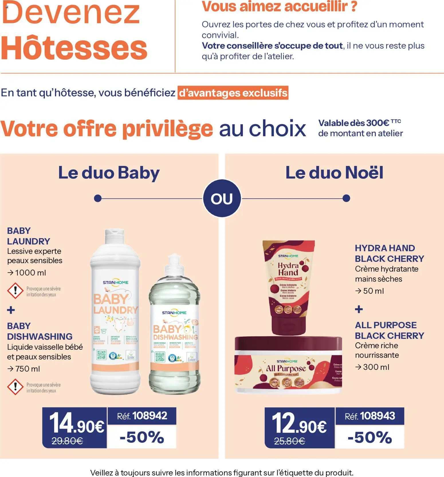 {H1} | Page: 46 | Produits: Vaisselle, Crème hydratante, Portes, Lessive