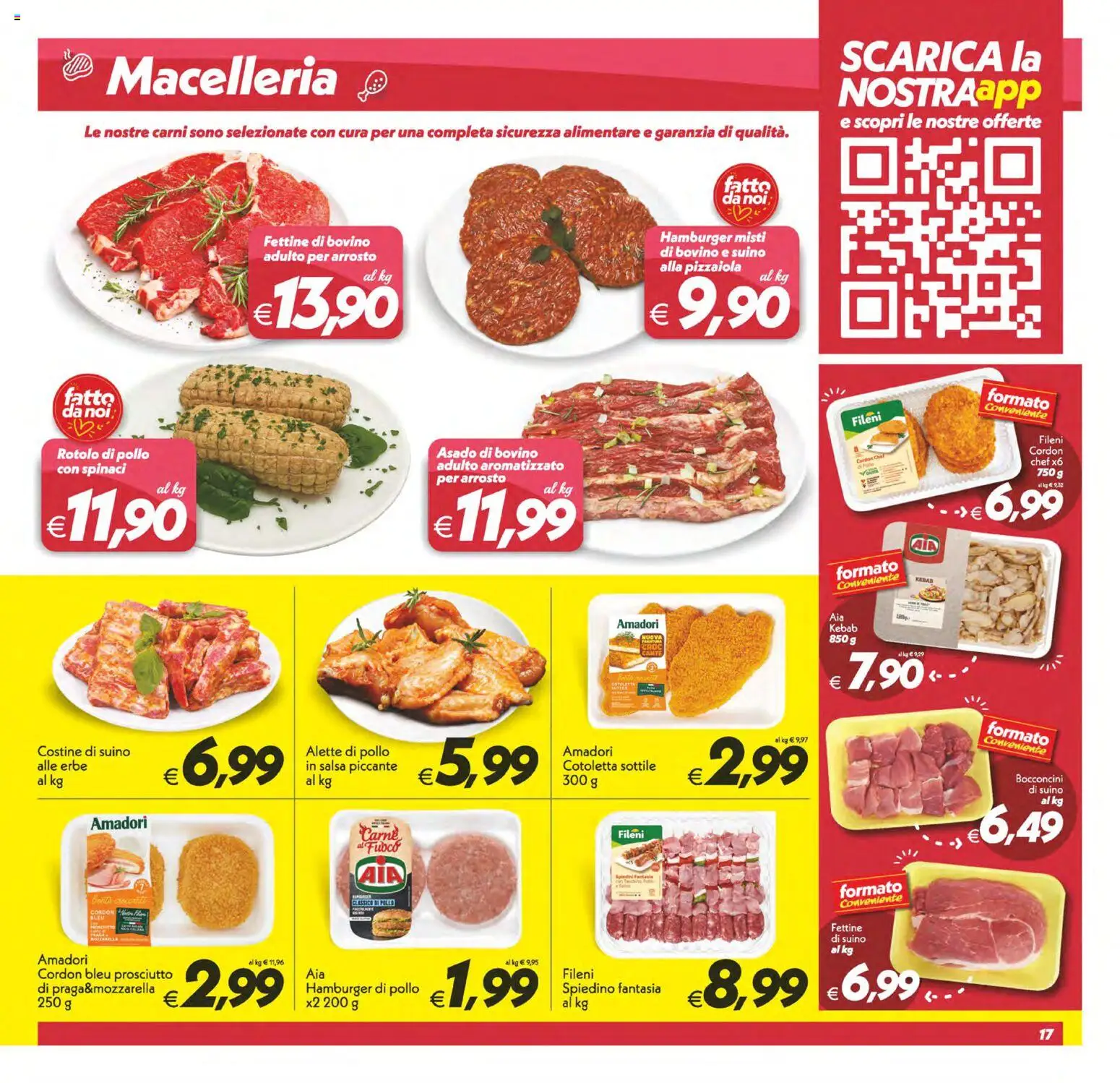 Volantino SuperConveniente del 08.05.2026 | Pagina: 17 | Prodotti: Arrosto, Salsa, Suino, Prosciutto