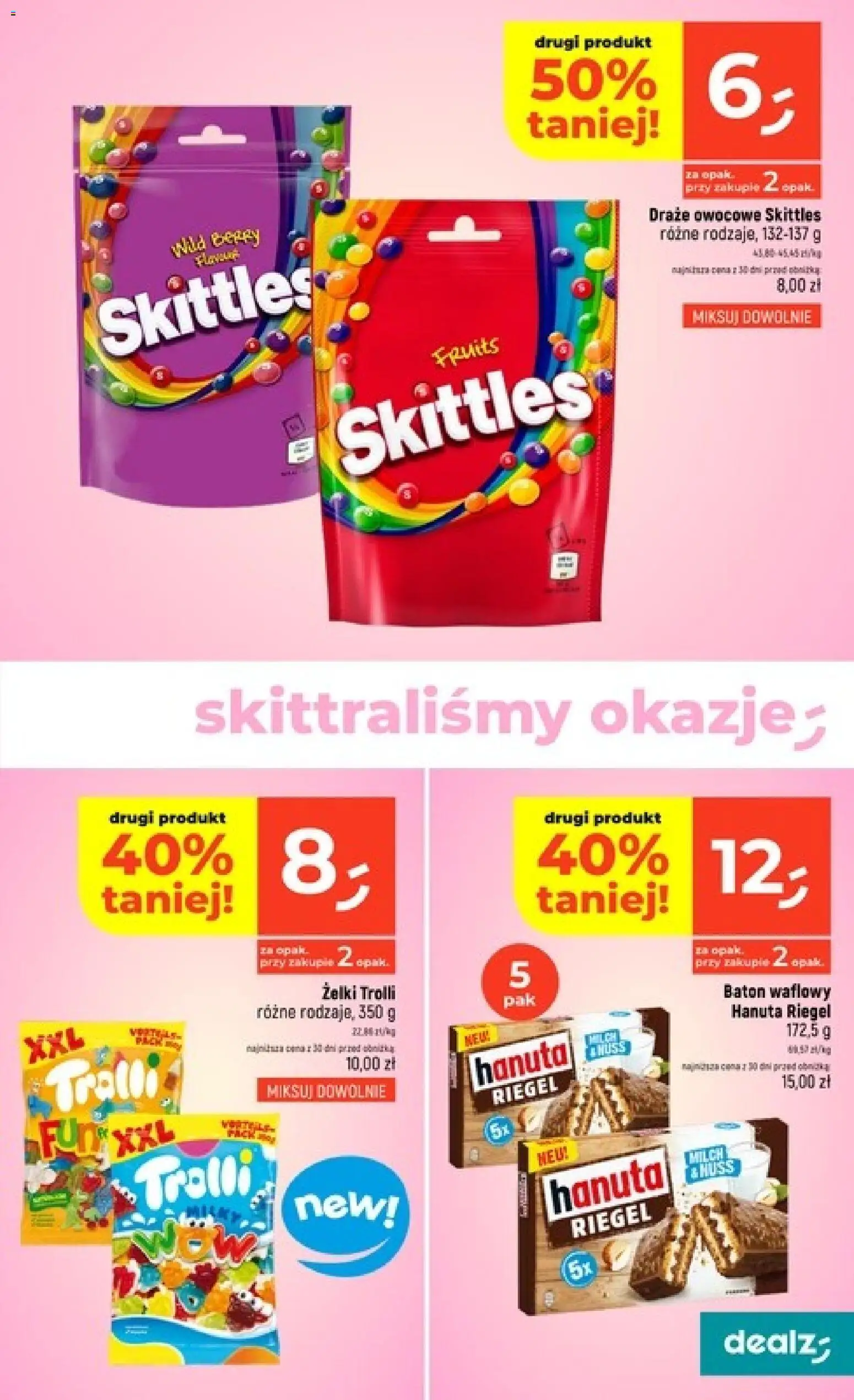 Dealz gazetka od 03.09.2026 | Strona: 11 | Produkty: Baton, Żelki, Skittles
