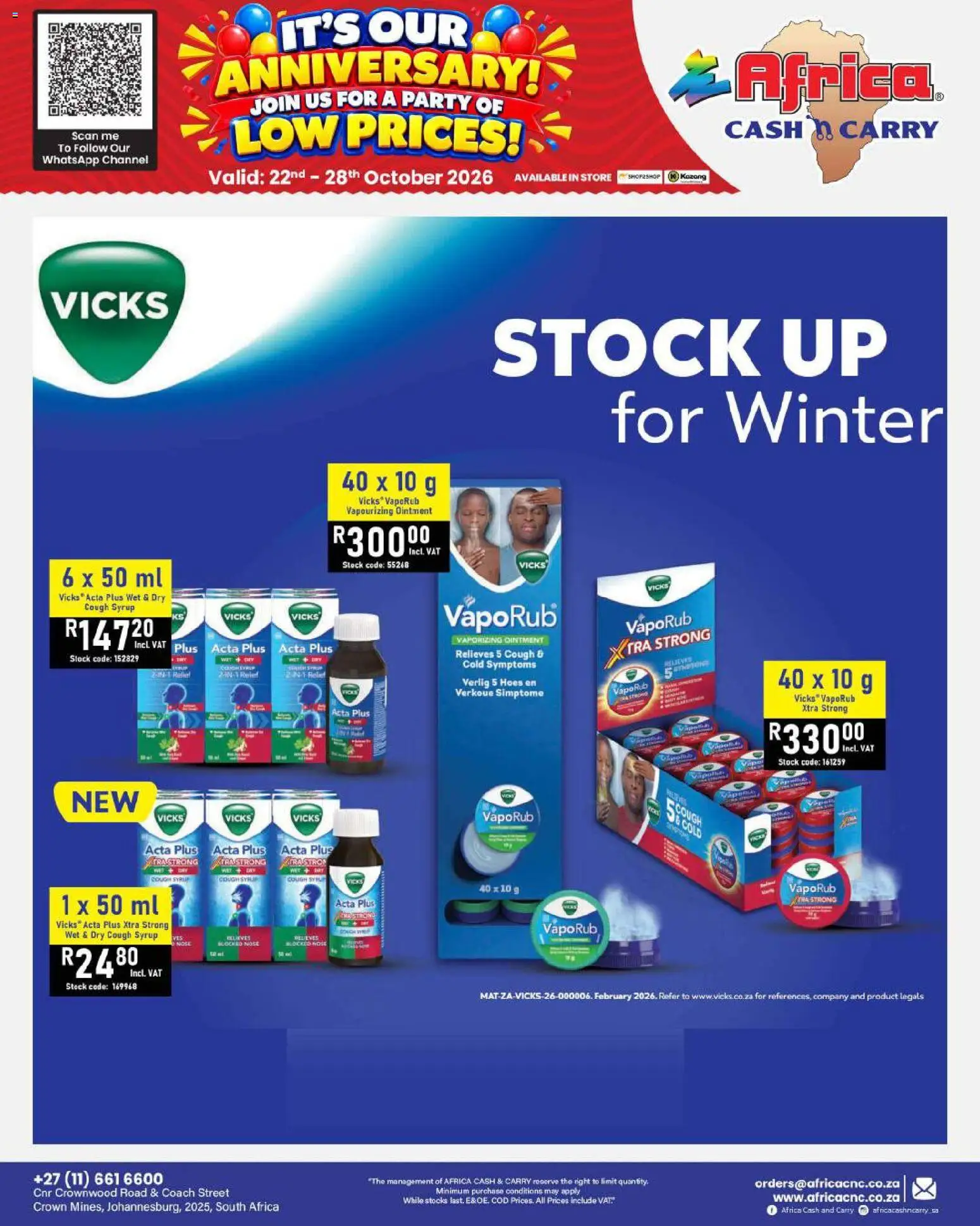 New Africa Cash & Carry catalogue – valid from 22/10/2026 | Page: 87