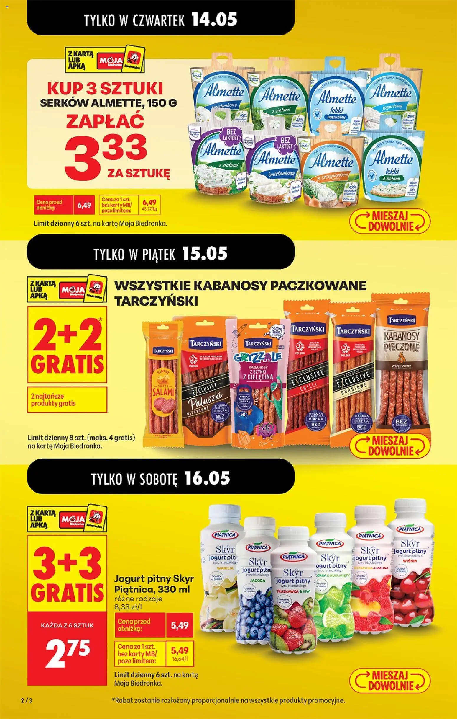 Biedronka Polsko leták - Codziennie niskie ceny od 14.05.2026 | Strana: 2