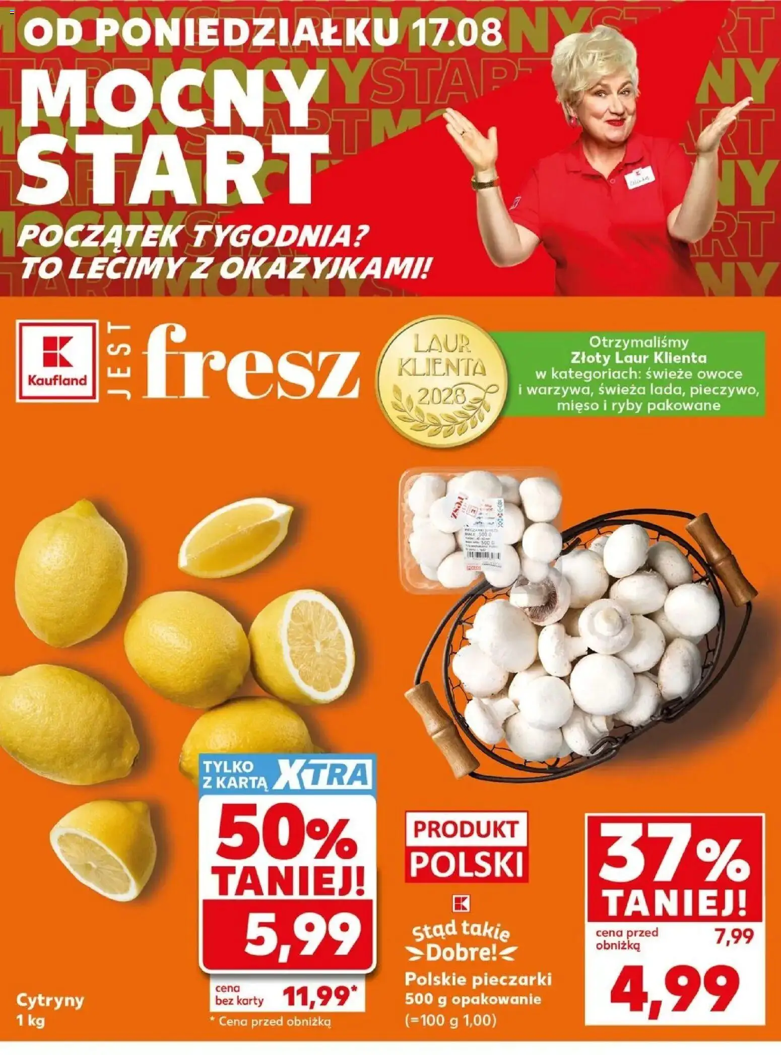 Kaufland - Kaufland Mocny Start ważne do 19.08 od 17.08.2026 - od jutra PDF | Strona: 4