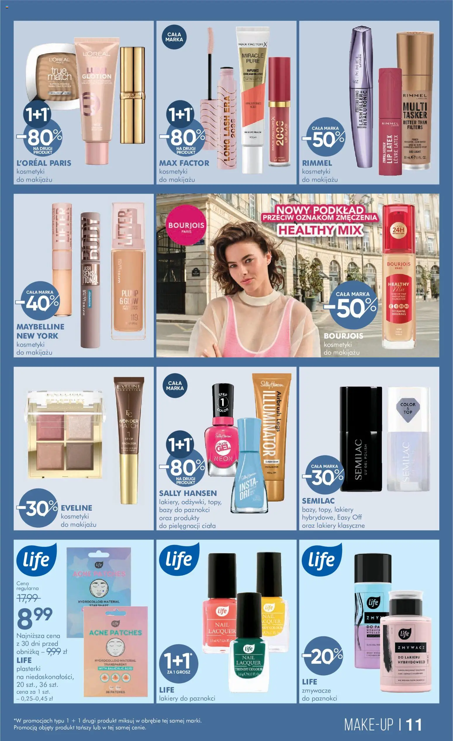 Super-pharm gazetka od 30.05.2026 | Strona: 11 | Produkty: Kosmetyki, Bronzer, Lakiery