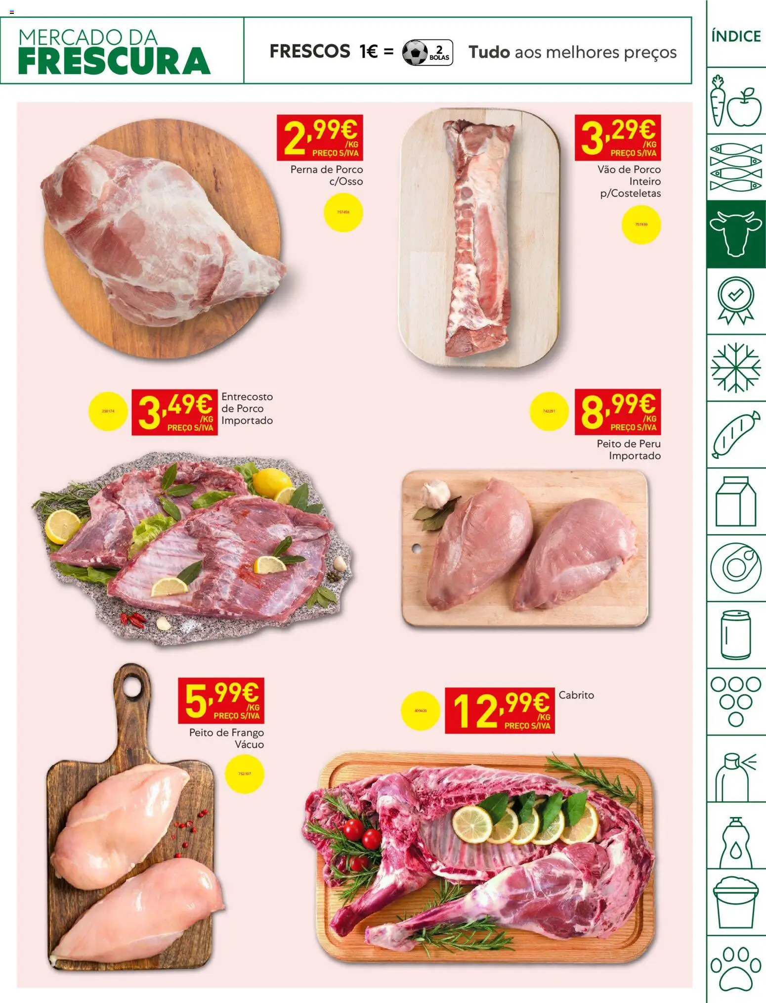 Recheio folheto │ válido de 05.05.2026 | Página: 7 | Produtos: Peito de frango, Peito de peru, Frango, Cabrito