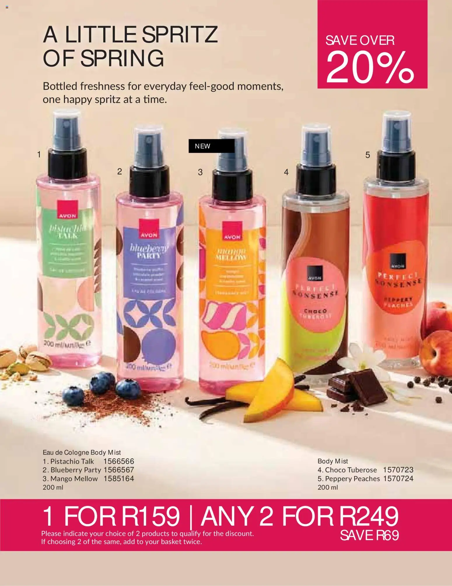New Avon catalogue – valid from 01/09/2026 | Page: 67 | Products: Basket, Mango