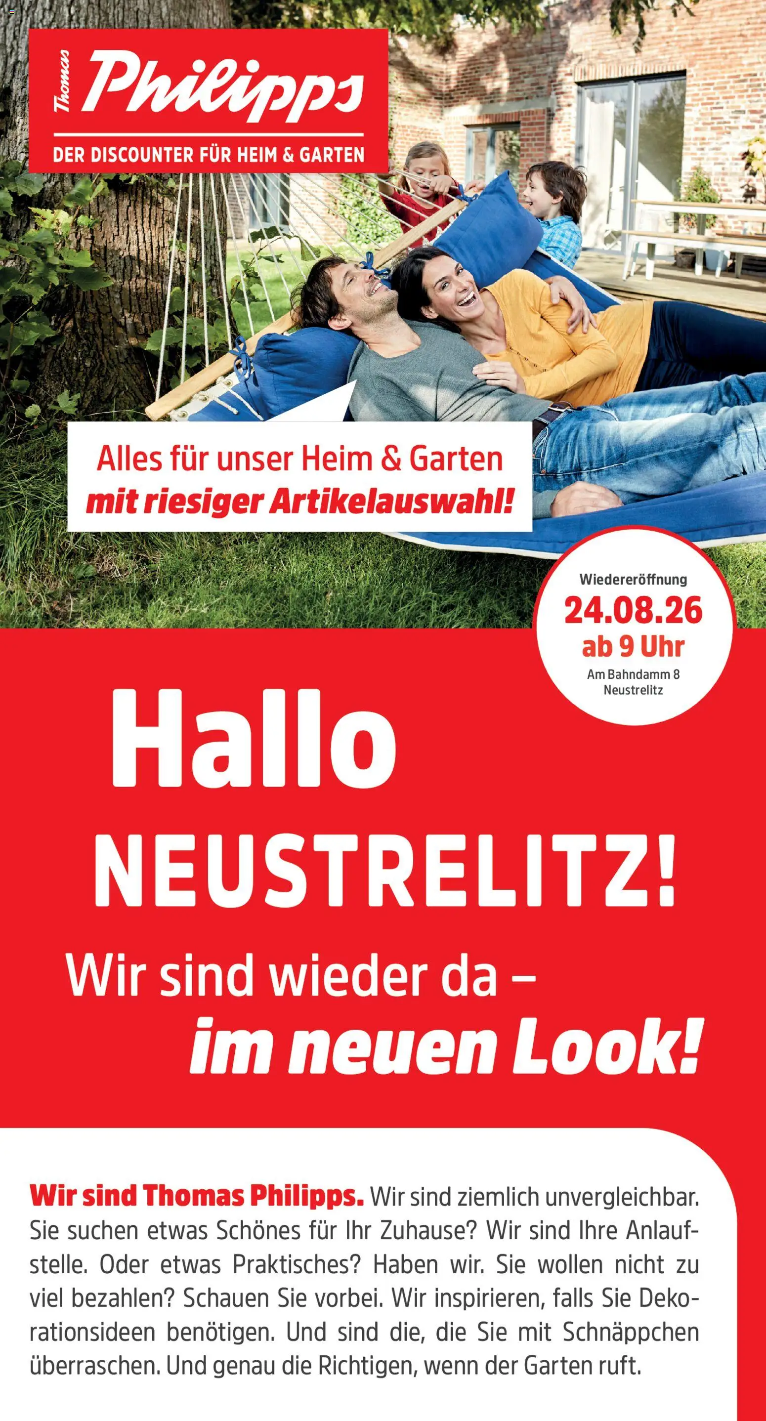 Thomas Philipps Prospekt – gültig ab 24.08.2026 | Seite: 1 | Produkte: Uhr