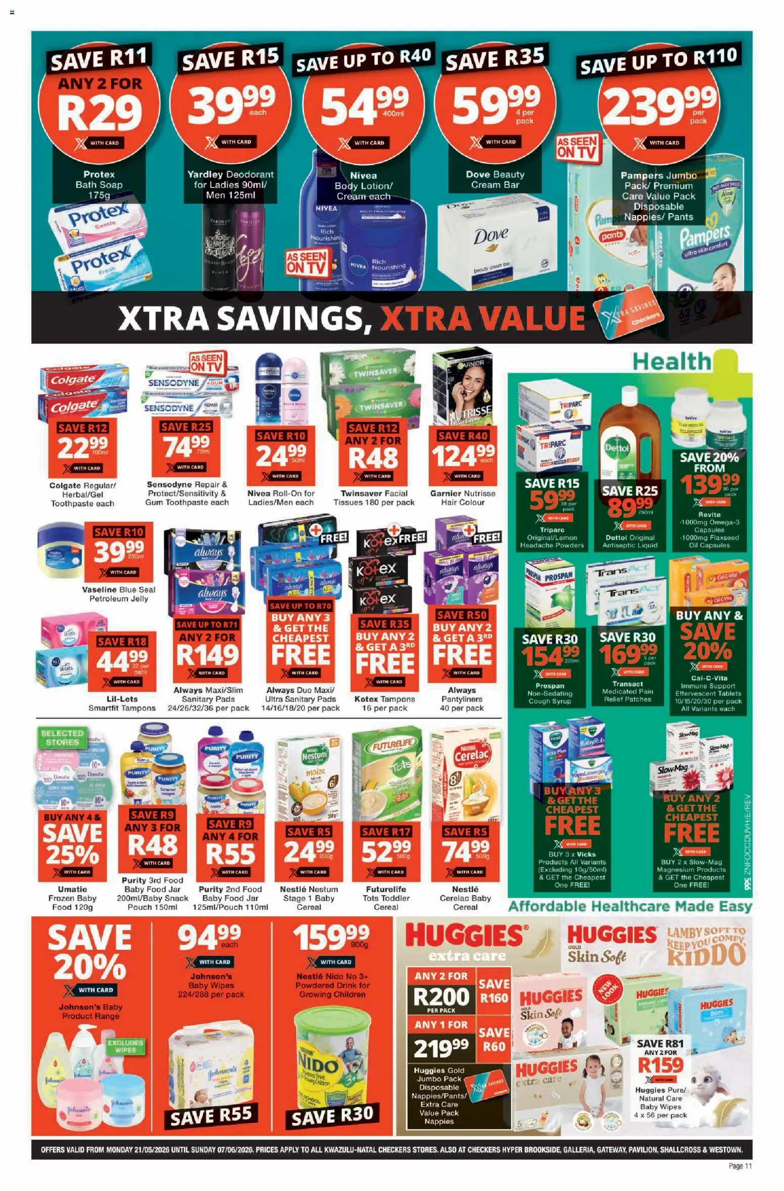 Checkers Specials | 21/05/2026 | How to get a limited discount? Save today! | South Africa