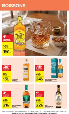 Carrefour - Prévisualisation de Carrefour catalogue valide à partir de 24/08/2026 | Page: 50 | Produits: Whisky, Pastis, Boissons, William Peel