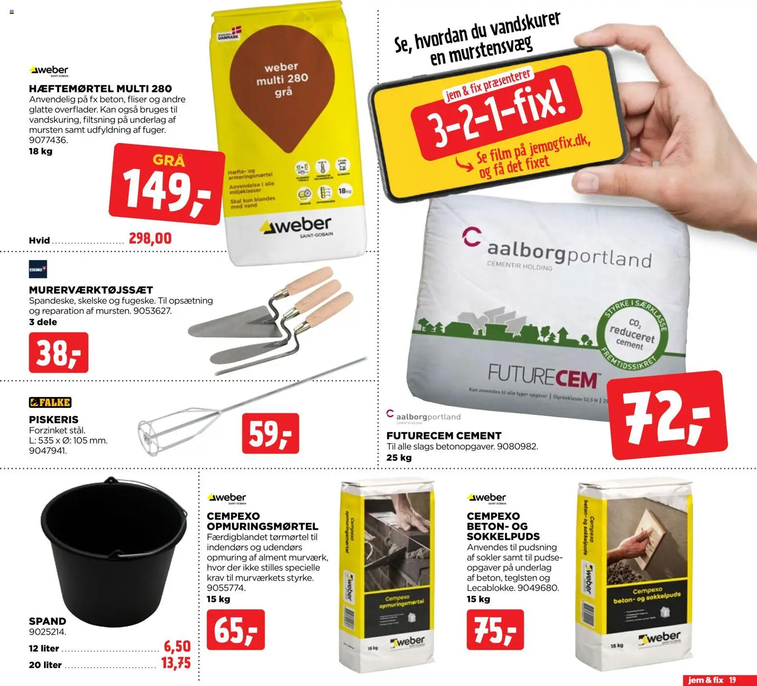 Jem & fix tilbudsavis – gyldig fra 17.05.2026 | Side: 19 | Produkter: Piskeris