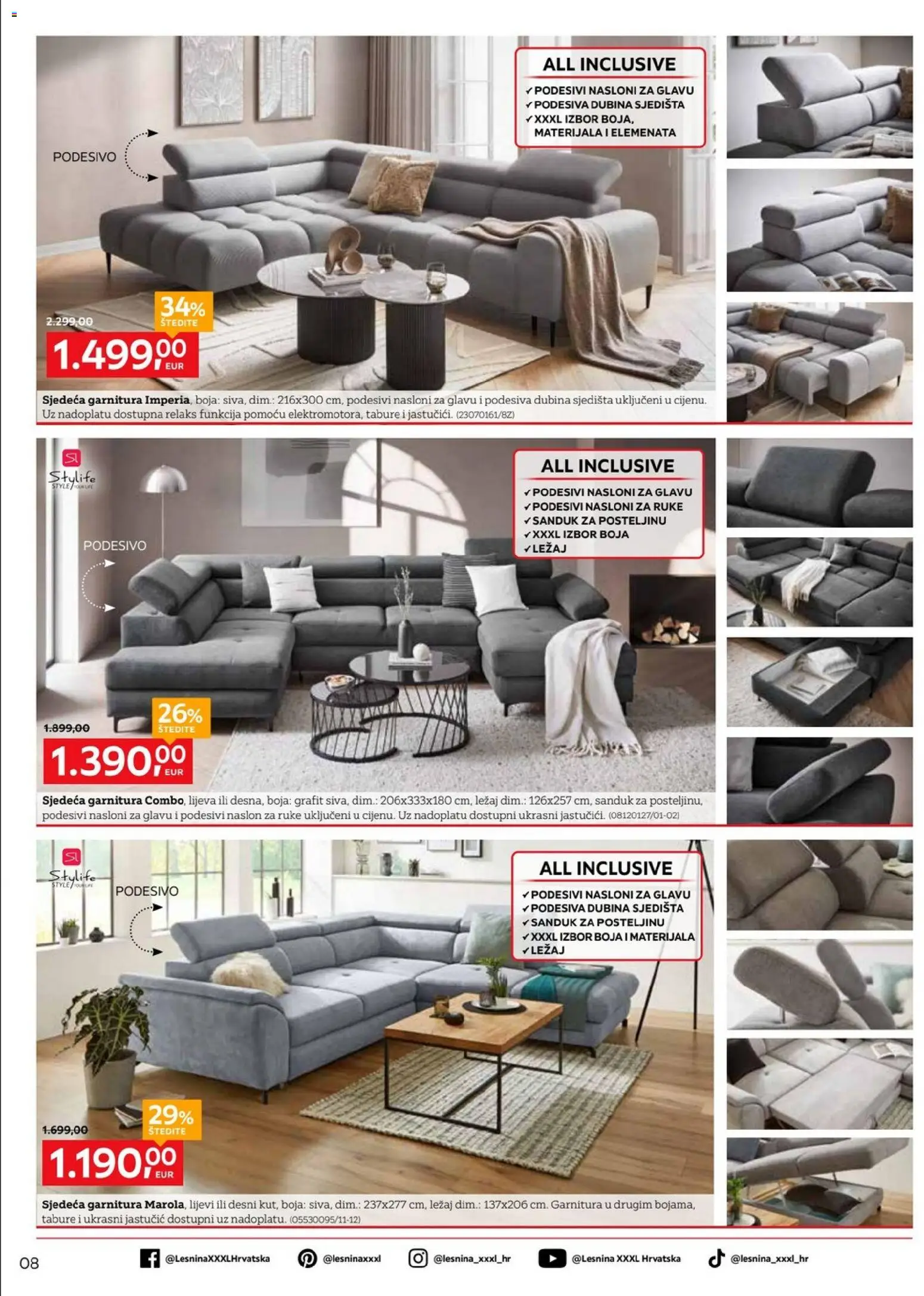 Lesnina katalog | vrijedi od 03.08.2026 | Stranica: 8 | Proizvodi: Tabure