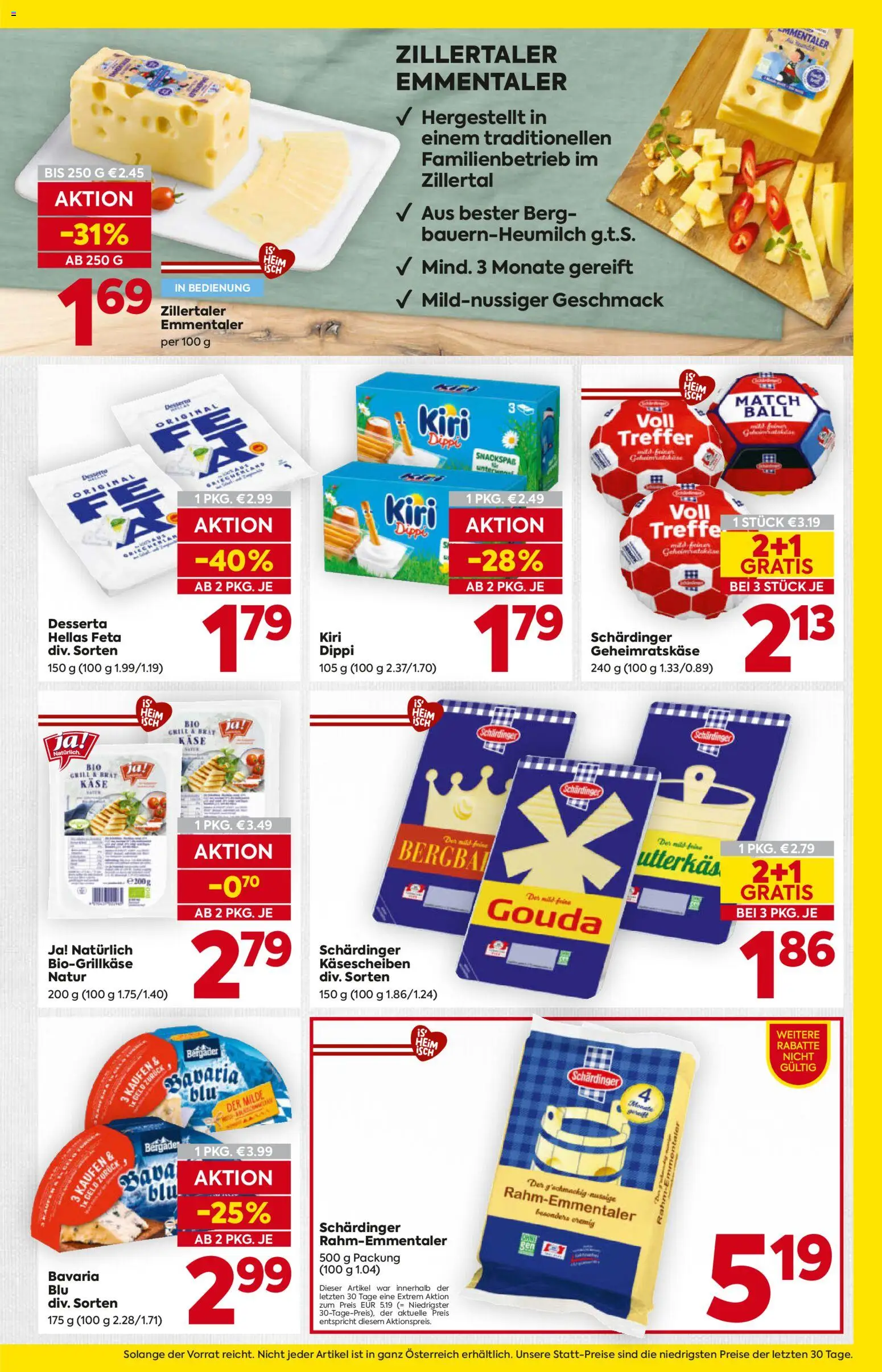 Billa AT akciós ujság - amely érvényes a következő dátumtól: 28.05.2026 | Oldal: 9 | Termékek: Gouda