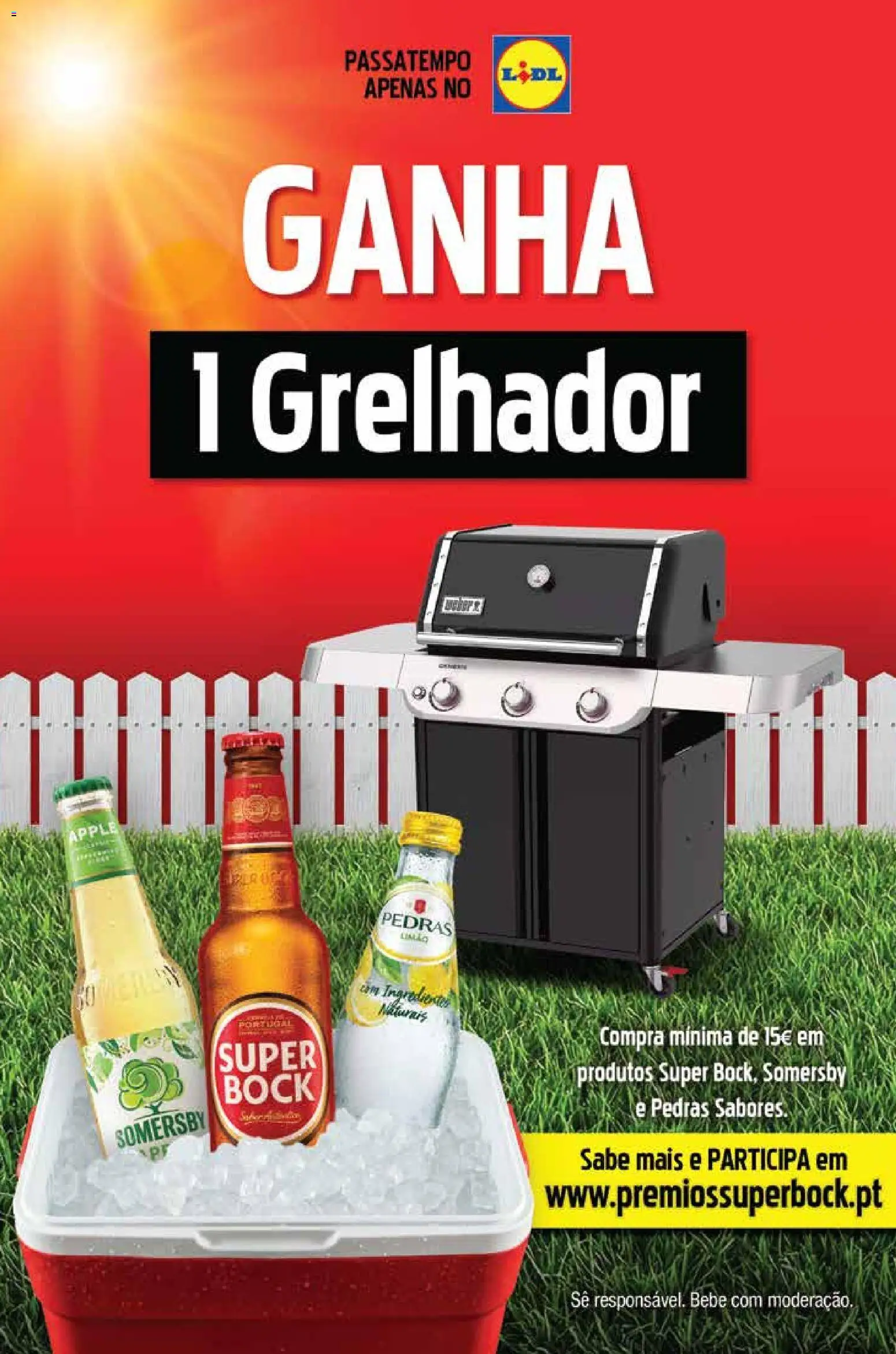 Lidl folheto │ válido de 10/08/2026 | Página: 33 | Produtos: Super bock, Ingredientes, Somersby, Grelhador