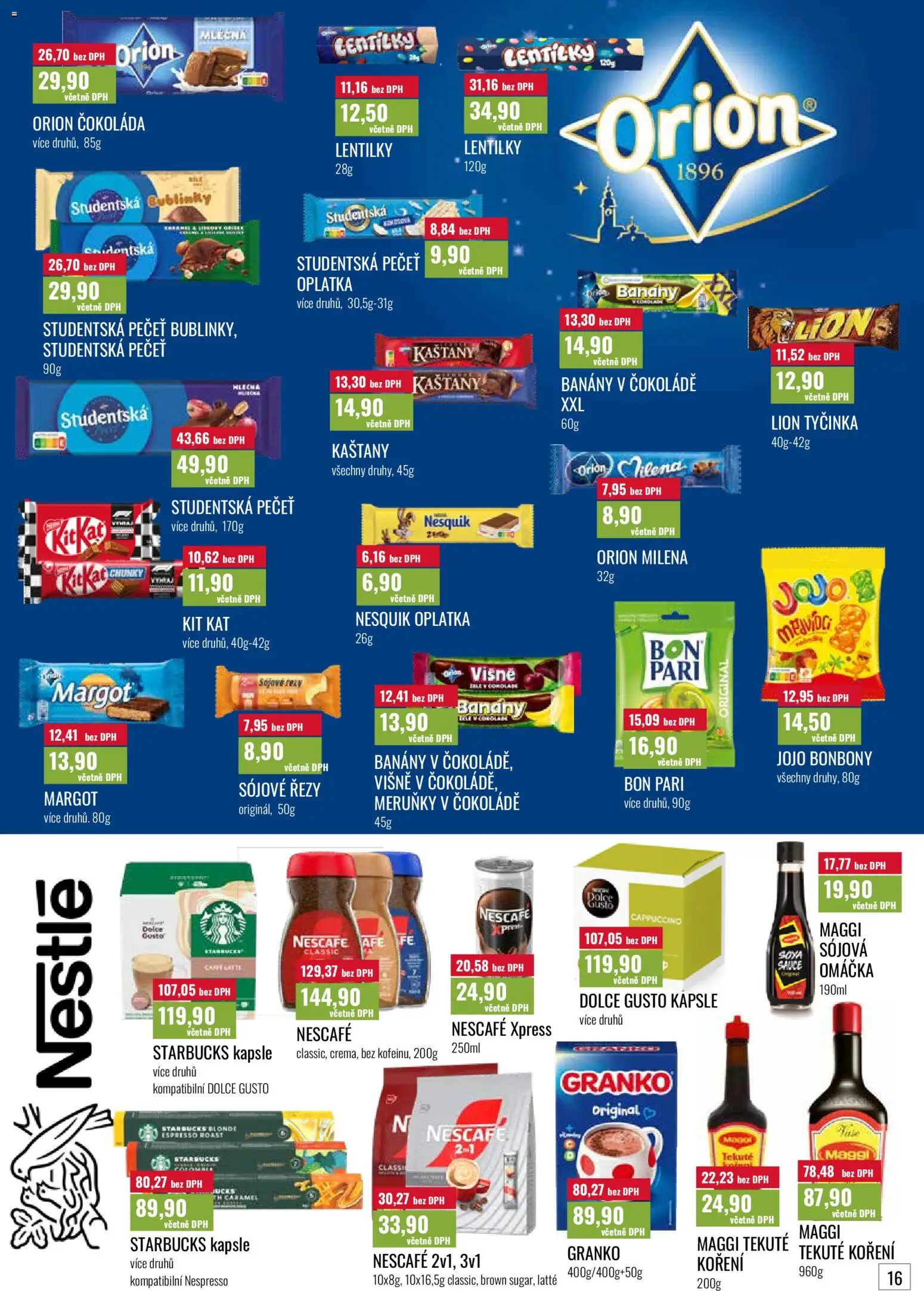 Ratio leták od 01.05.2026 | Strana: 17 | Produkty: Dolce Gusto, JOJO bonbóny, Kapsle, Starbucks kapsle