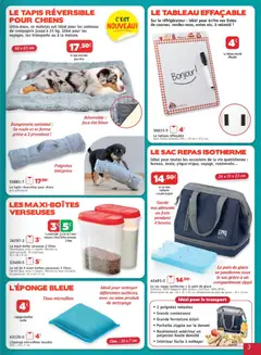 Maximo - Prévisualisation de Maximo catalogue epicerie valide à partir de 17/07/2026 | Page: 3 | Produits: Réfrigérateur, Poignées, Matelas, Tapis