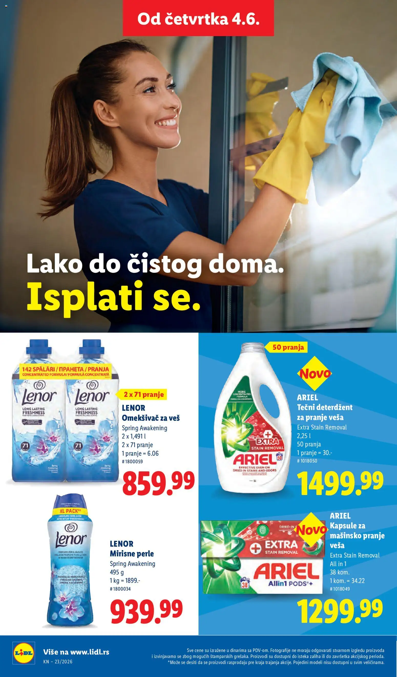 Lidl katalog - važi od 04.06.2026 | Strana: 34