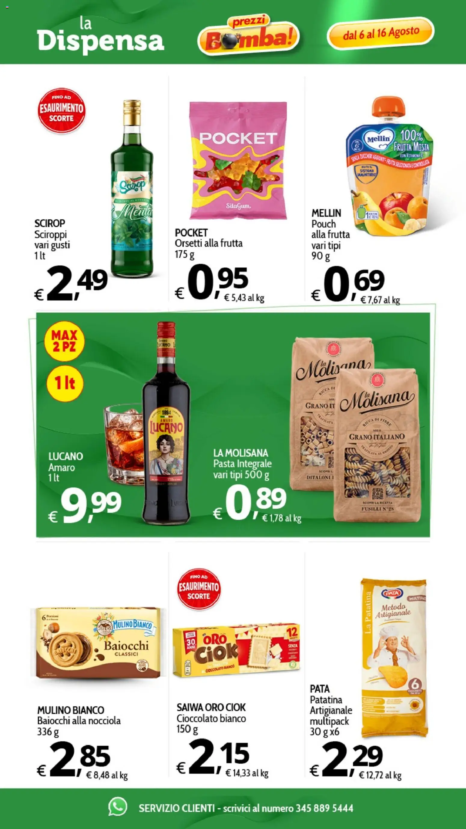 Volantino Primo Prezzo del 06/08/2026 | Pagina: 15