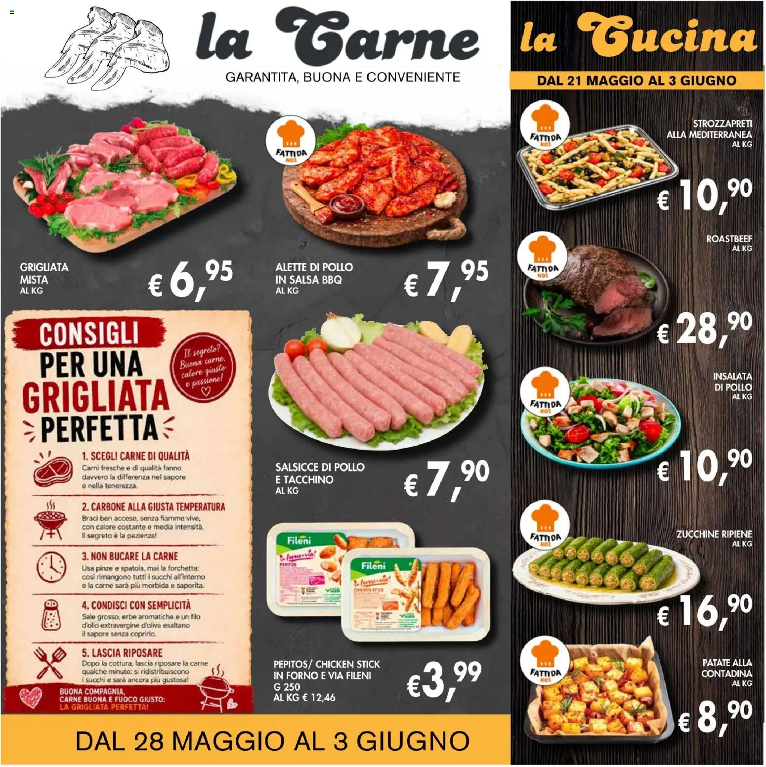 Volantino Coal del 21.05.2026 | Pagina: 5 | Prodotti: Pollo, Salsa, Sale, Zucchine