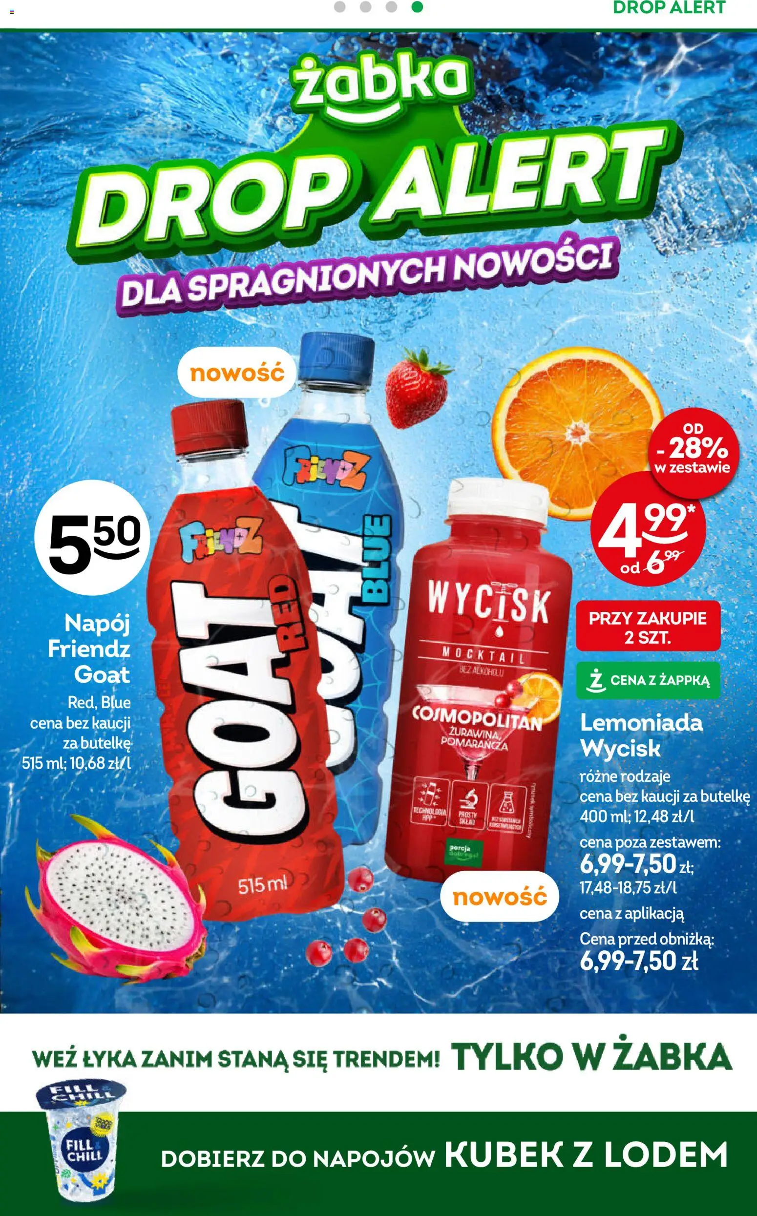 Żabka gazetka od 29.07.2026 | Strona: 9 | Produkty: Lemoniada