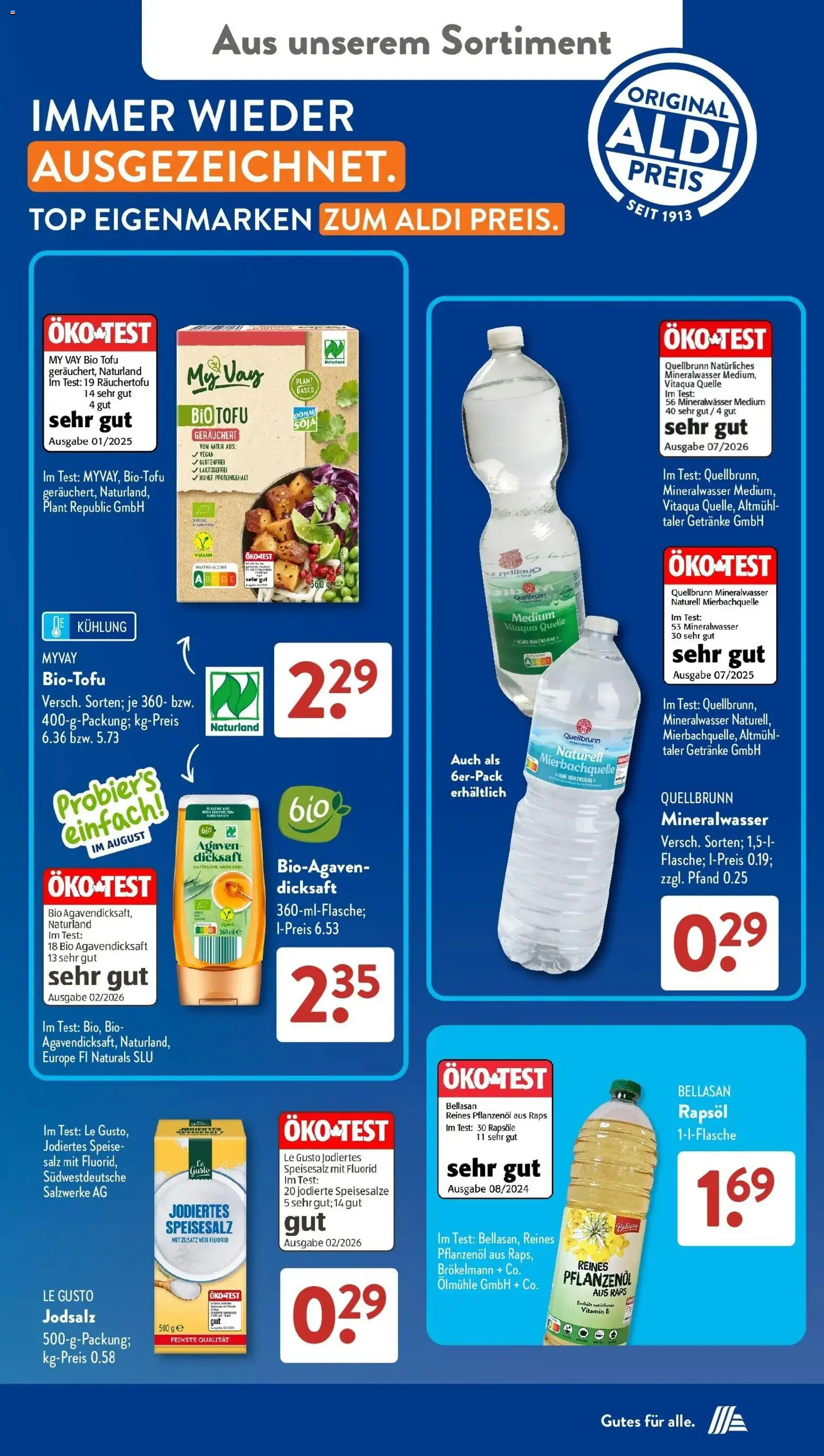 Aldi Süd Aktueller Prospekt (ab 24.08.2026) zum Blättern | Seite: 26