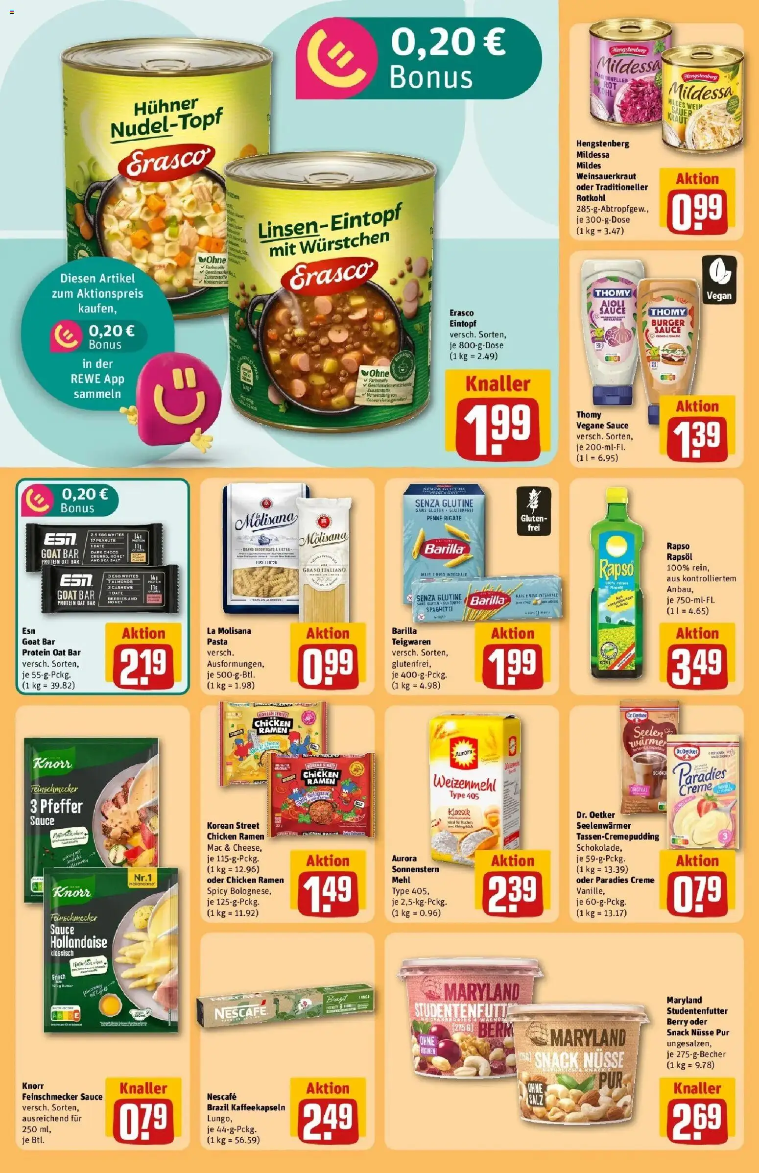 REWE Prospekt ab 12.10.2026 zum Blättern » Angebote | Seite: 26 | Produkte: Butter, Burger, Weizenmehl, Knorr