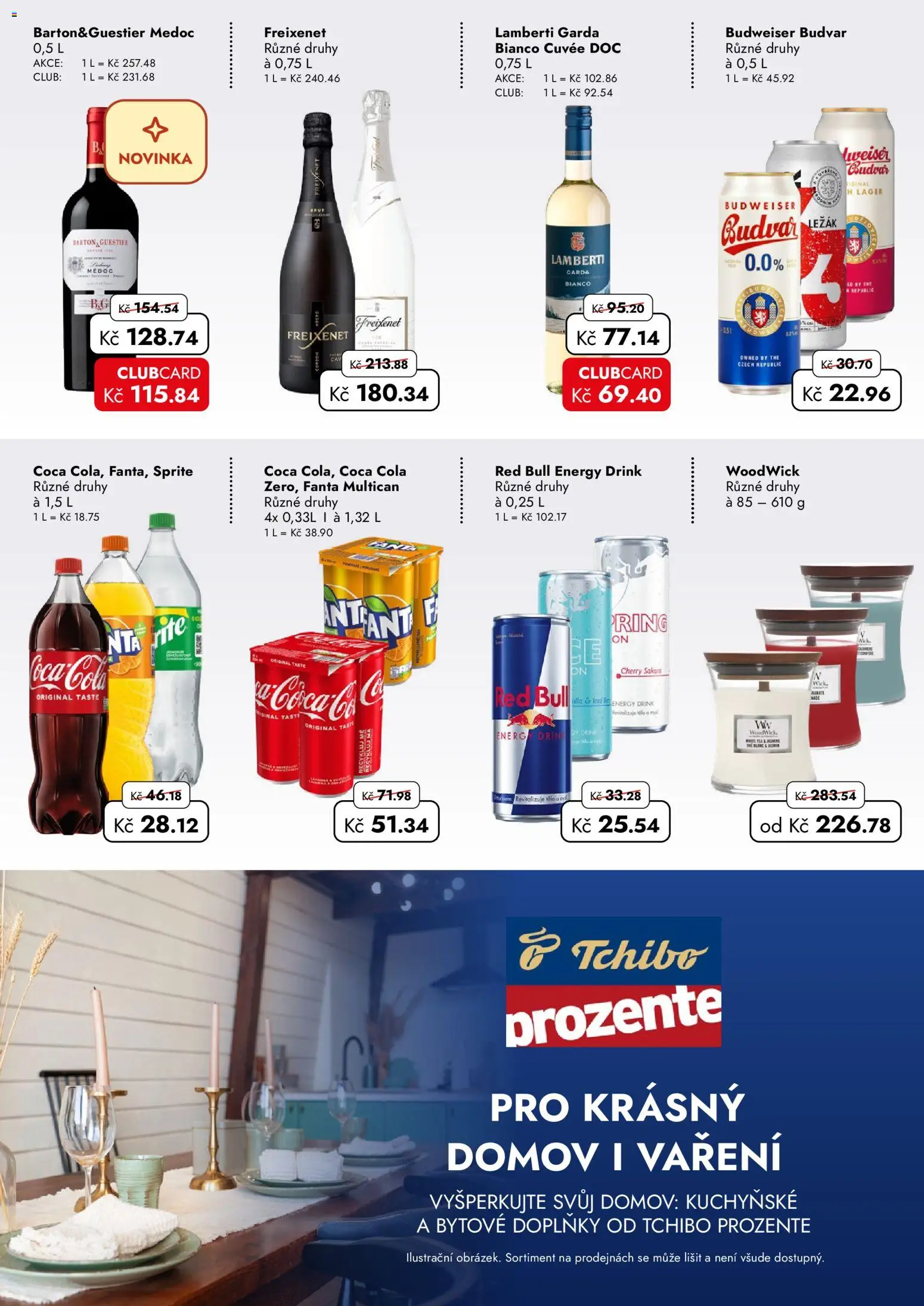 Travel Free leták od 17.04.2026 | Strana: 4 | Produkty: Tchibo, Woodwick, Cola, Energy drink
