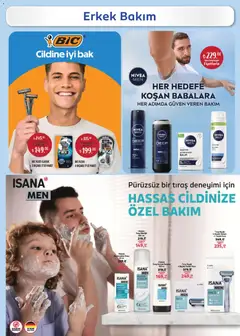 01.06.2026 tarihinden itibaren geçerli olan Rossmann kataloğu önizlemesi | Sayfa: 28 | Ürünler: Krem, Tıraş köpüğü