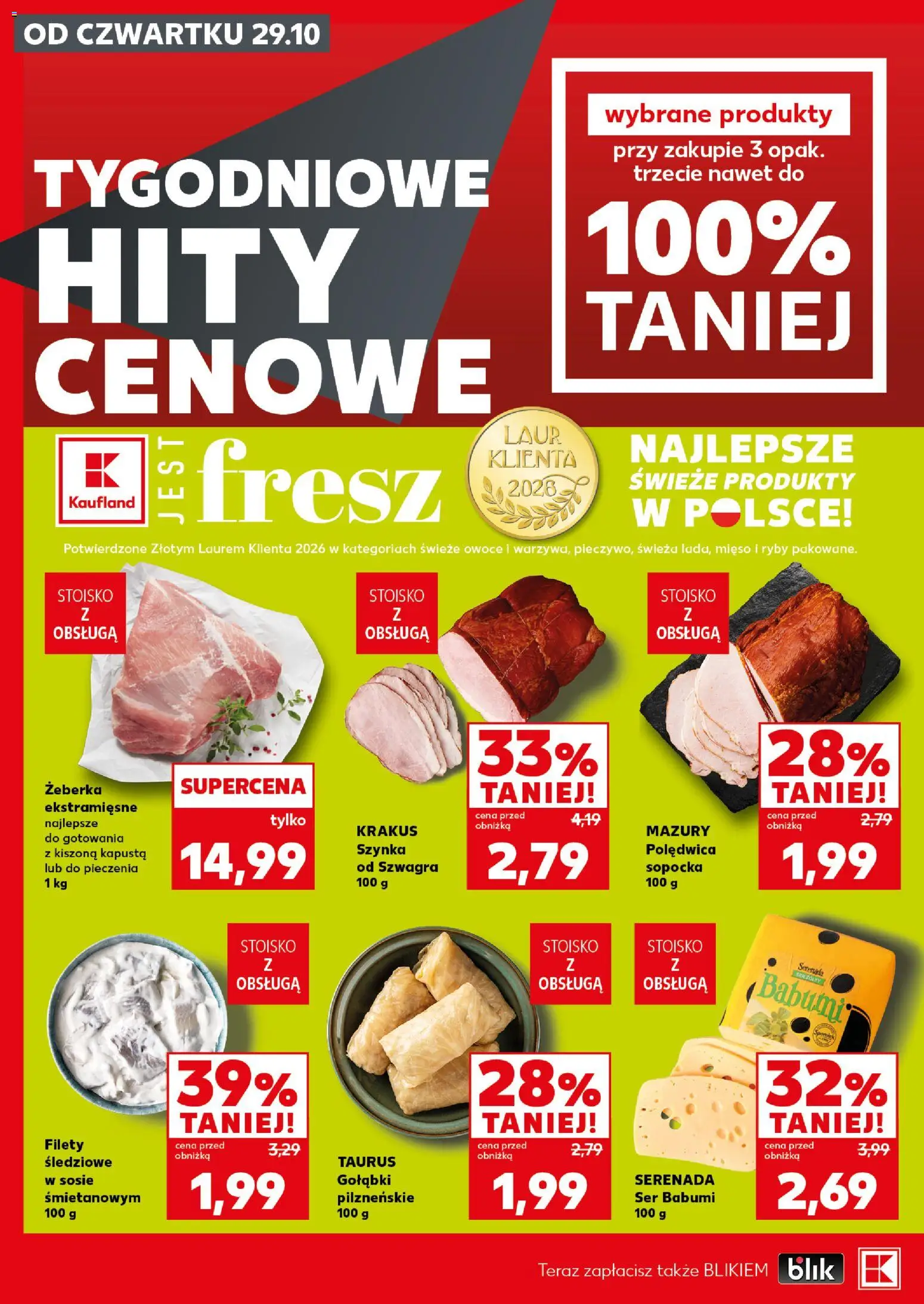 Kaufland Polsko leták - Mocny start od 02.11.2026 | Strana: 12 | Produkty: Ryby, Kapusta