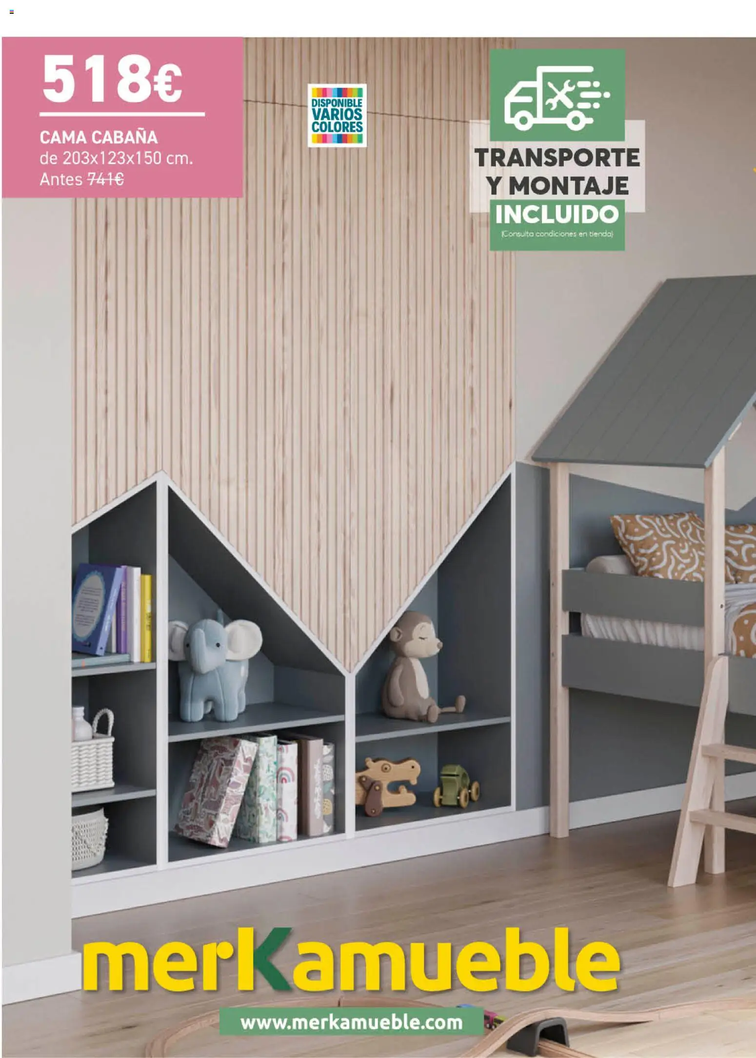 Merkamueble folleto │ válido desde el 01/09/2026 | Página: 18 | Productos: Cama