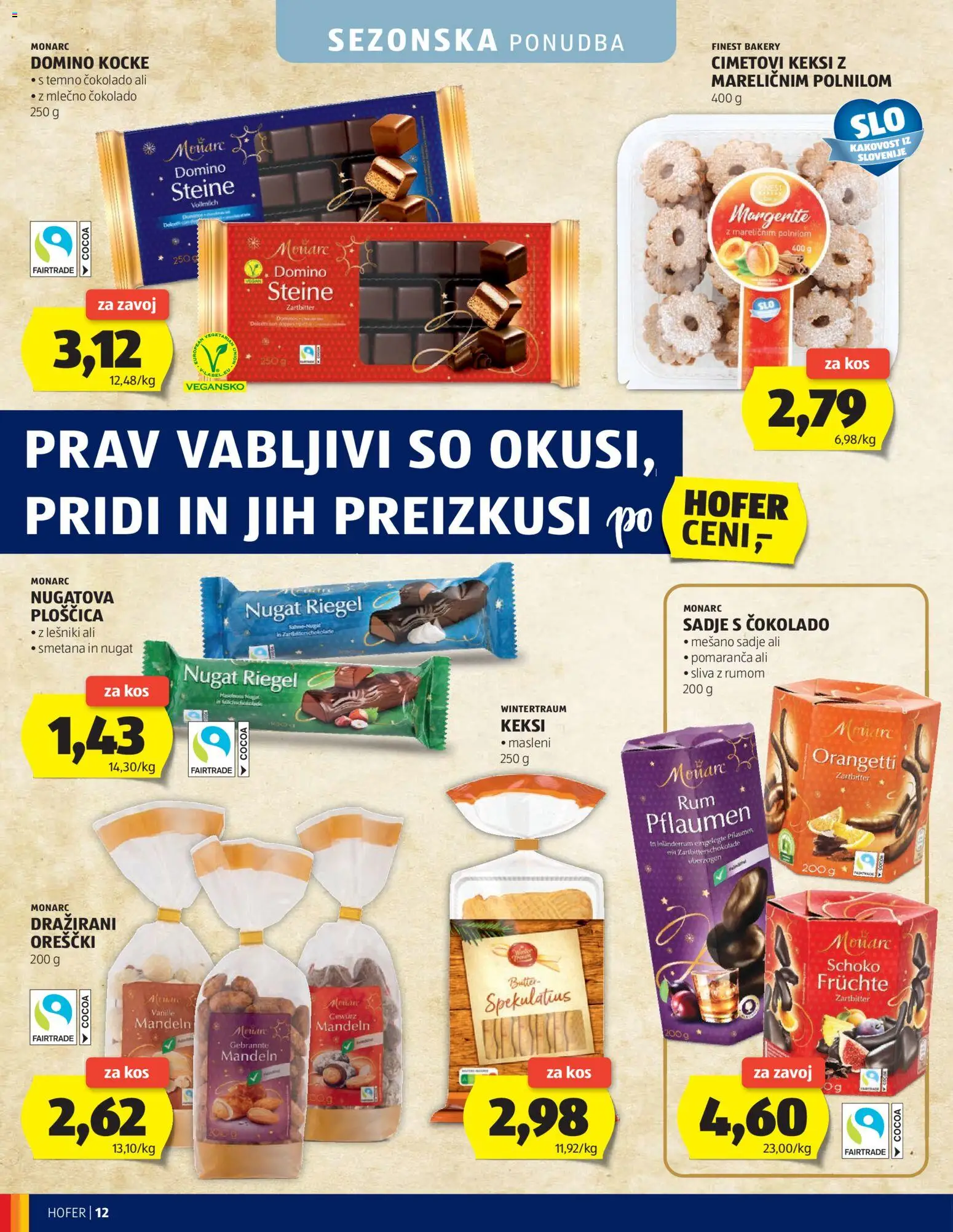 Novi Hofer katalog ponudbe – veljaven od 16.09.2026 | Stran: 12