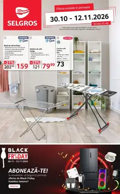 Ofertele Selgros valabile de la 30.10.2026