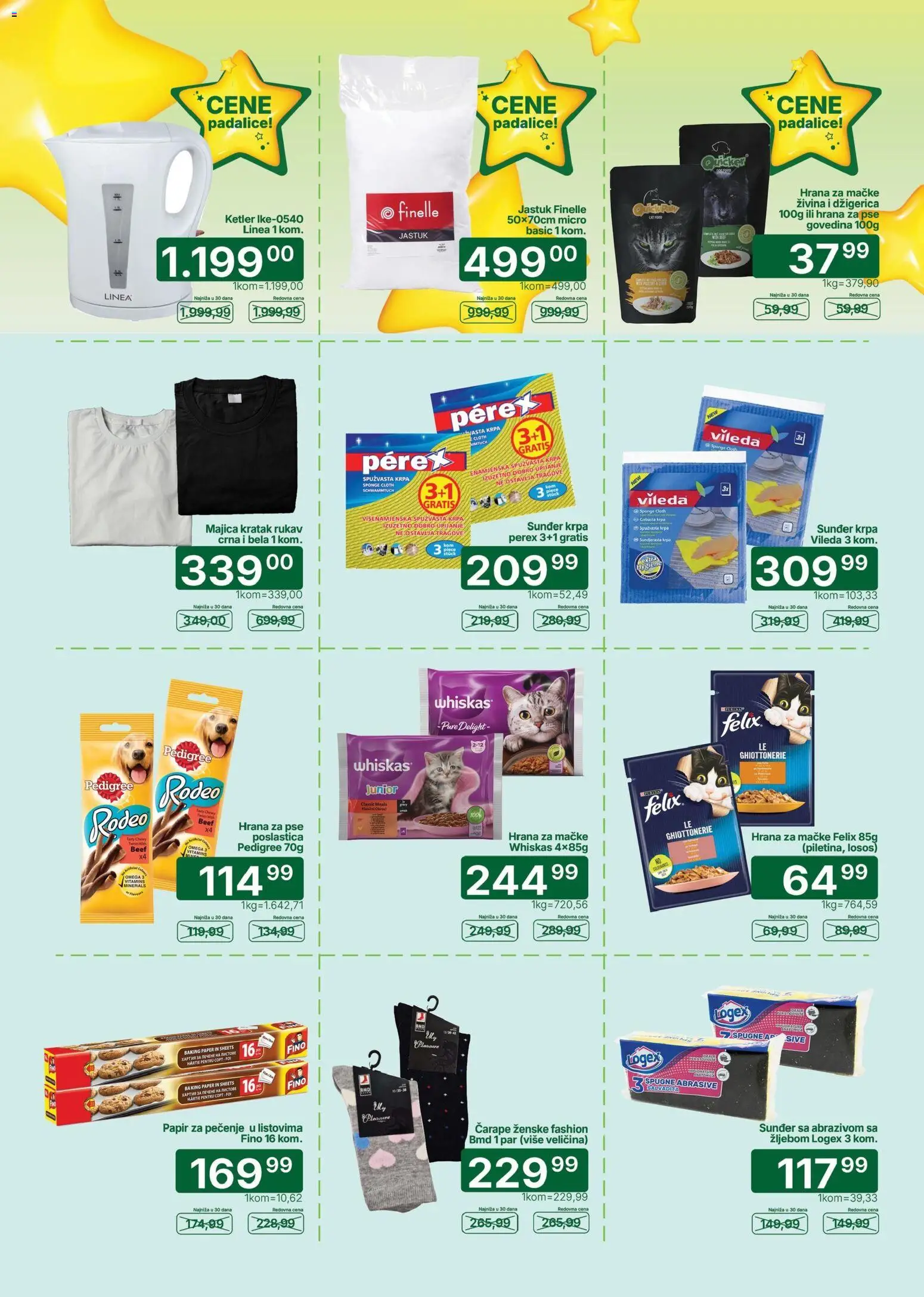 Univerexport katalog - važi od 08.06.2026 | Strana: 31 | Proizvode: Jastuk, Hrana za pse, Losos, Whiskas