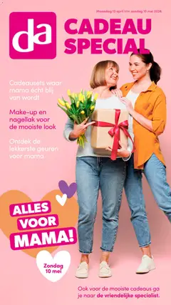 Da folder - Cadeau special - Voorbeeld van een folder van Da, geldig van 13.04.2026