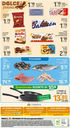 Anteprima del volantino DOK volantino San Giorgio a Cremano valido a partire dal 06/10/2026 | Pagina: 20 | Prodotti: Tè, Caramelle, Cozze, Nutella