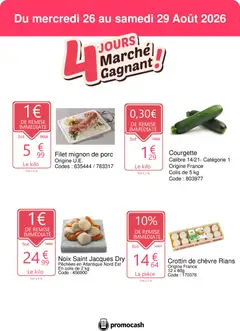 Promocash - Prévisualisation de Promocash catalogue valide à partir de 26/08/2026