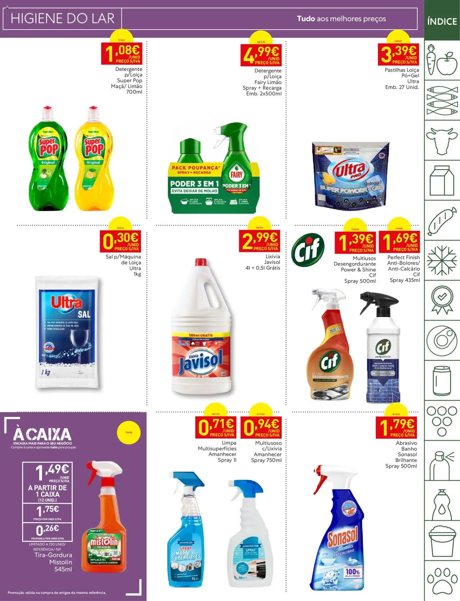 Recheio folheto │ válido de 26.05.2026 | Página: 35 | Produtos: Detergente, Sal, Caixa, Banho
