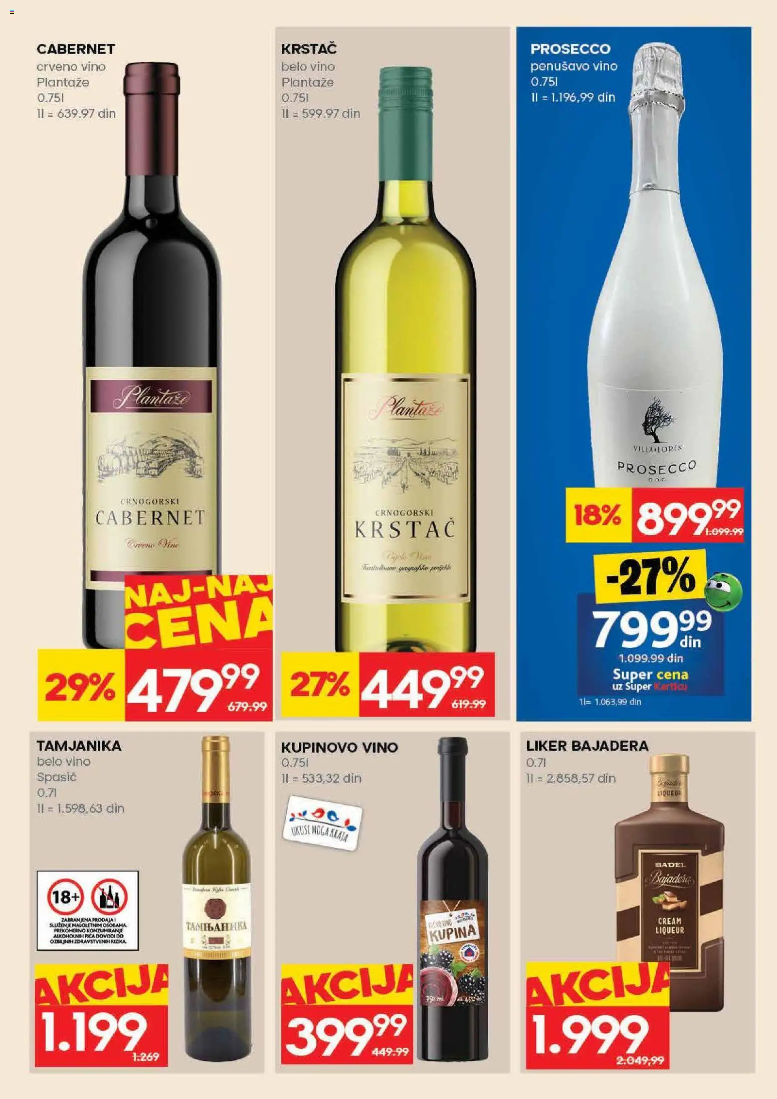 Roda katalog - važi od 07.05.2026 | Strana: 27 | Proizvode: Liker, Kupina, Crveno vino, Vino