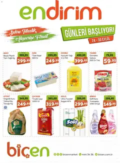 24 Eylül 2026 tarihinden itibaren geçerli olan Biçen Market kataloğu önizlemesi