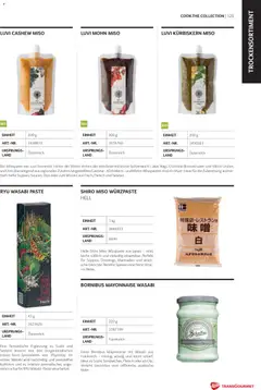 Transgourmet Cook Look-Book ab 08.04.2026 gültig | Seite: 125 | Produkte: Mayonnaise, Tisch