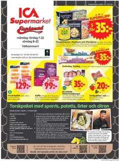 ICA Supermarket - Stockholm - Förhandsvisning av reklamblad från butik ICA Supermarket aktuell från 04.05.2026