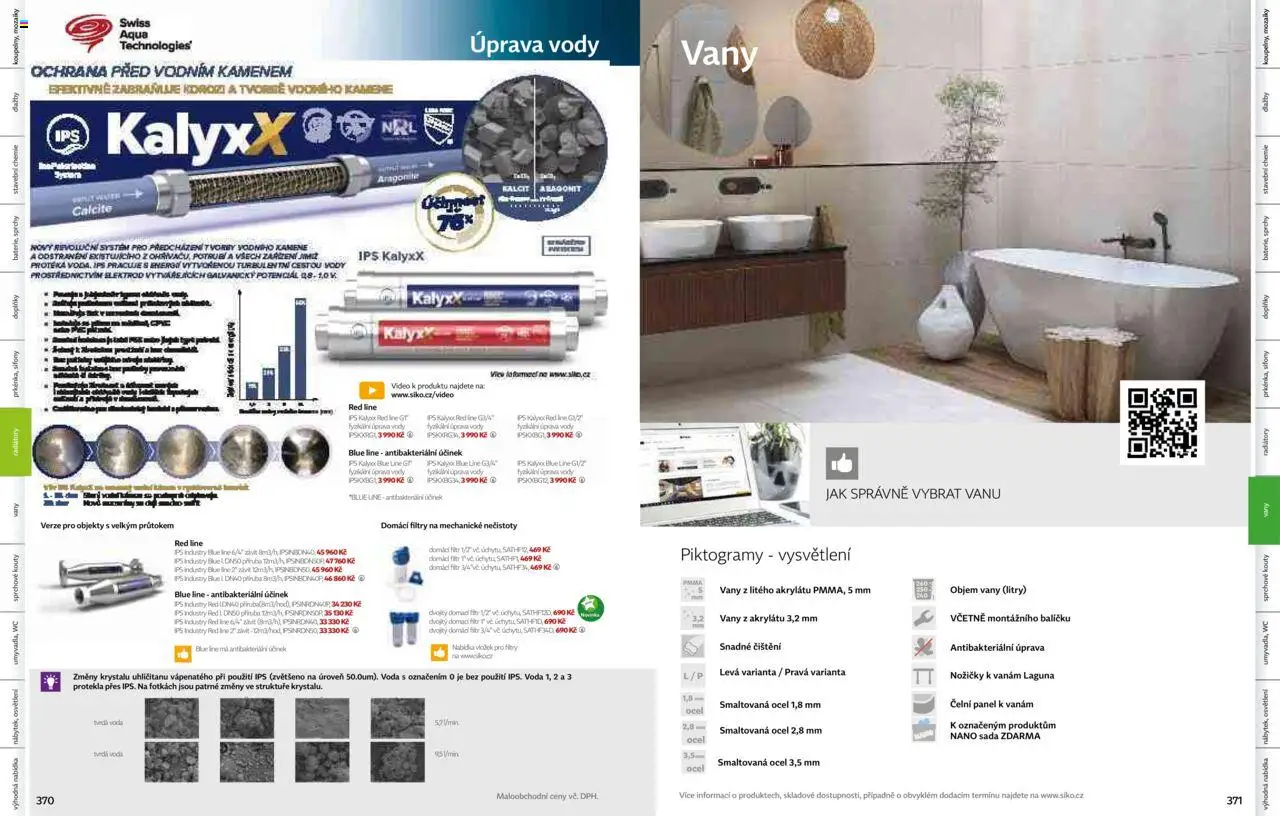 Siko koupelny katalog Koupelny 2025/2026 od 14.10.2025 | Strana: 186 | Produkty: Voda, Osvětlení, Video, Wc