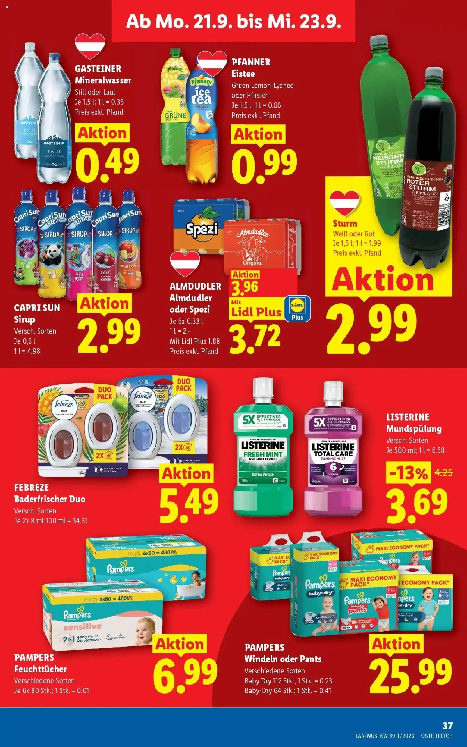 Lidl Flugblatt - Fohnsdorf ab 13.09.2026 - Angebote ab donnerstag | Seite: 44